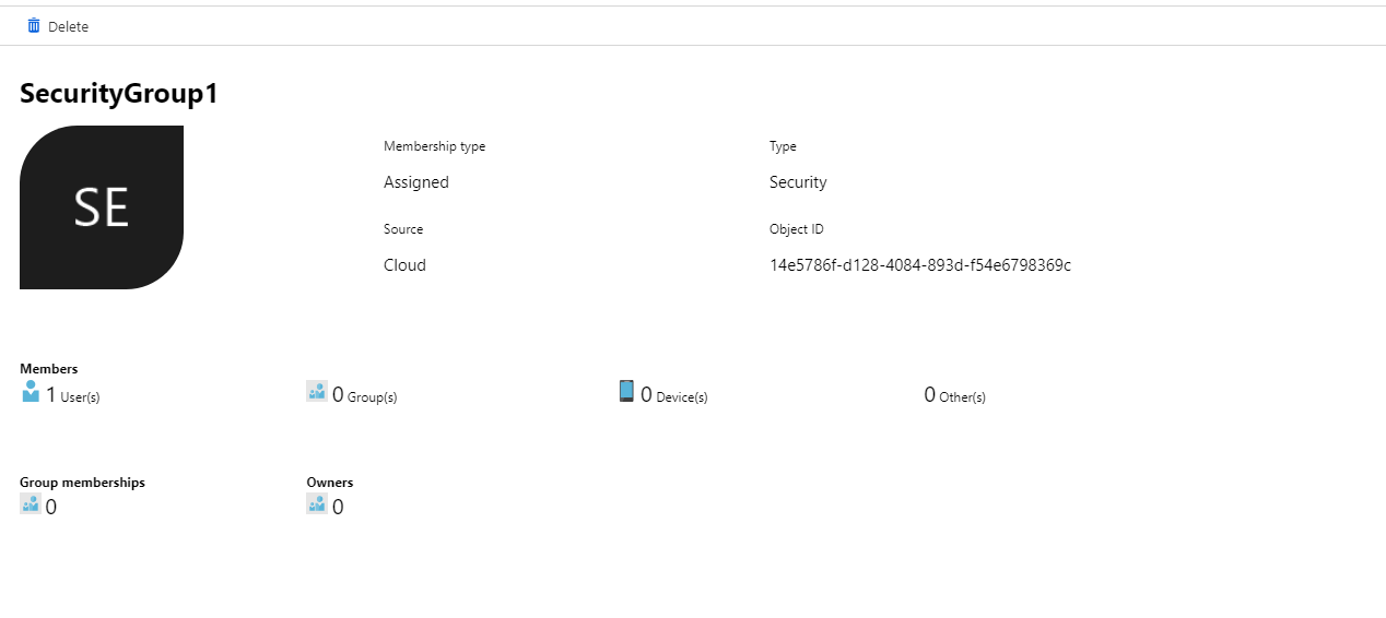 Azure AD Management Blade